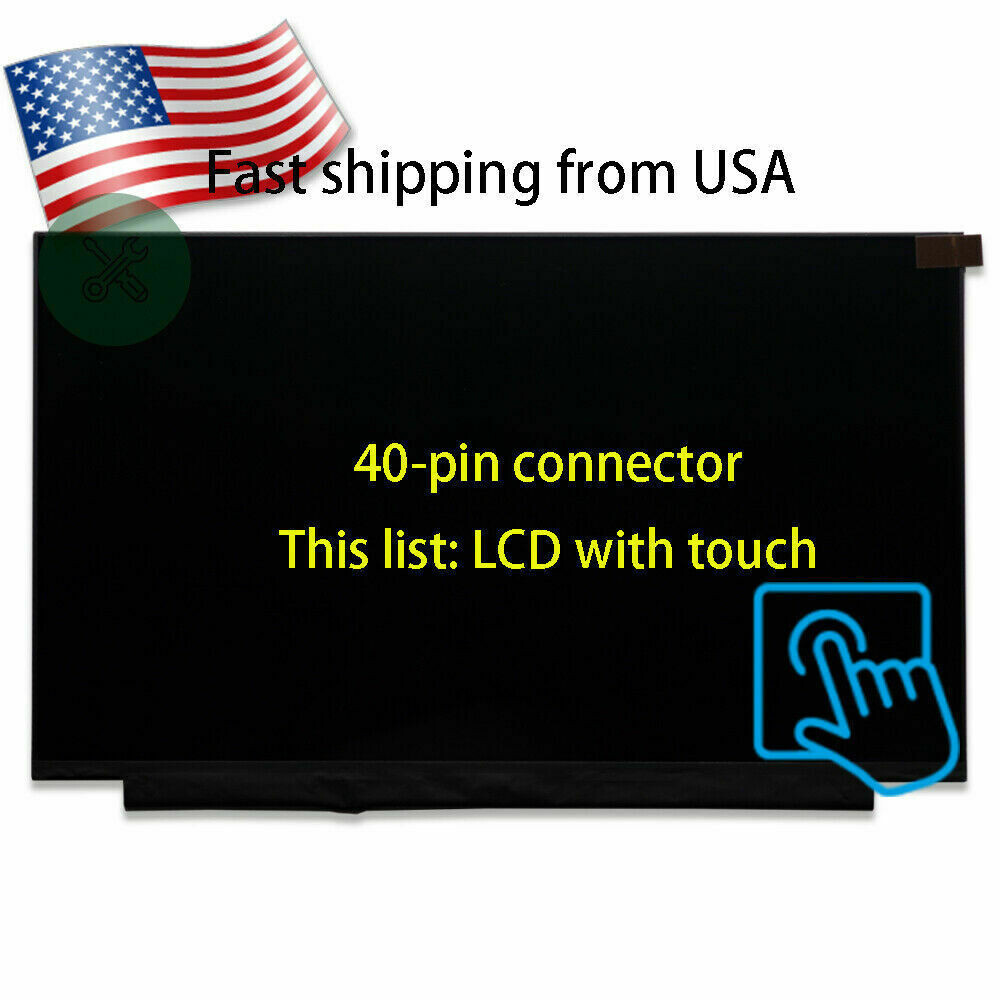 NT156FHM-TS0 Touch Replacement Screen 15.6" FHD New LCD Touch Digitizer Assembly