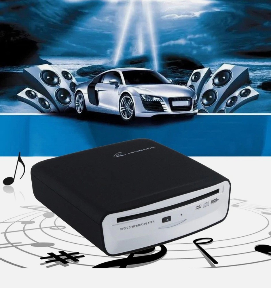 USB Portable CD Player for Car - Universal External CD Player for Car Android...