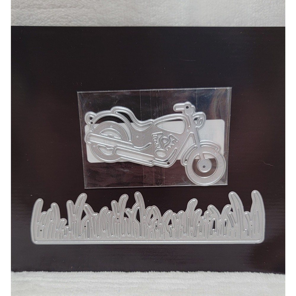 Classic Motorcycle Side Profile Cutting Die – Ride Transportation