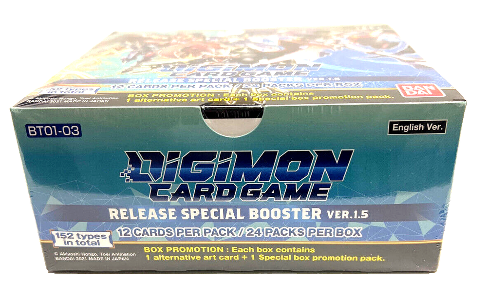 Digimon Card Game Release Special Booster Box Ver. 1.5
