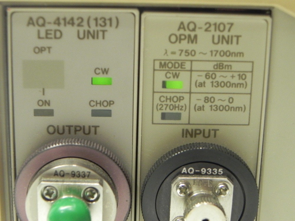 Ando AQ 2105 Optical Power Meter