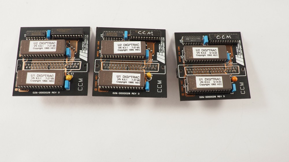 Lot of 3 Hirsch Electronics CCM Command & Control Module