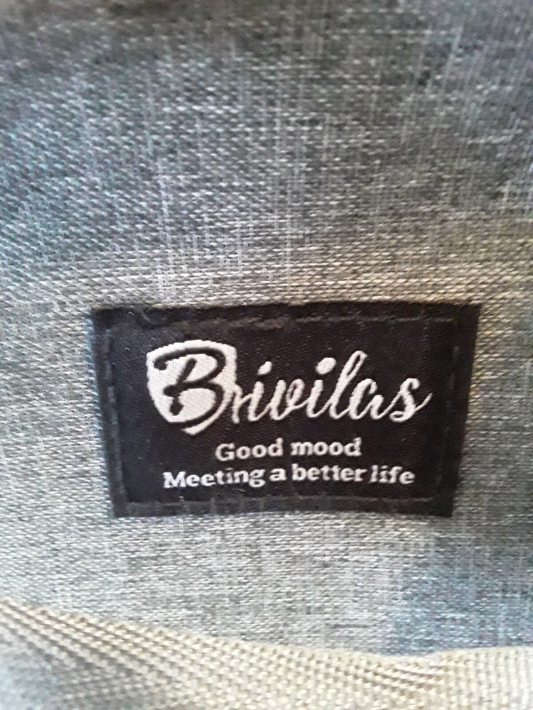 Brivilas "Initial B" Insulated Lunch Bag