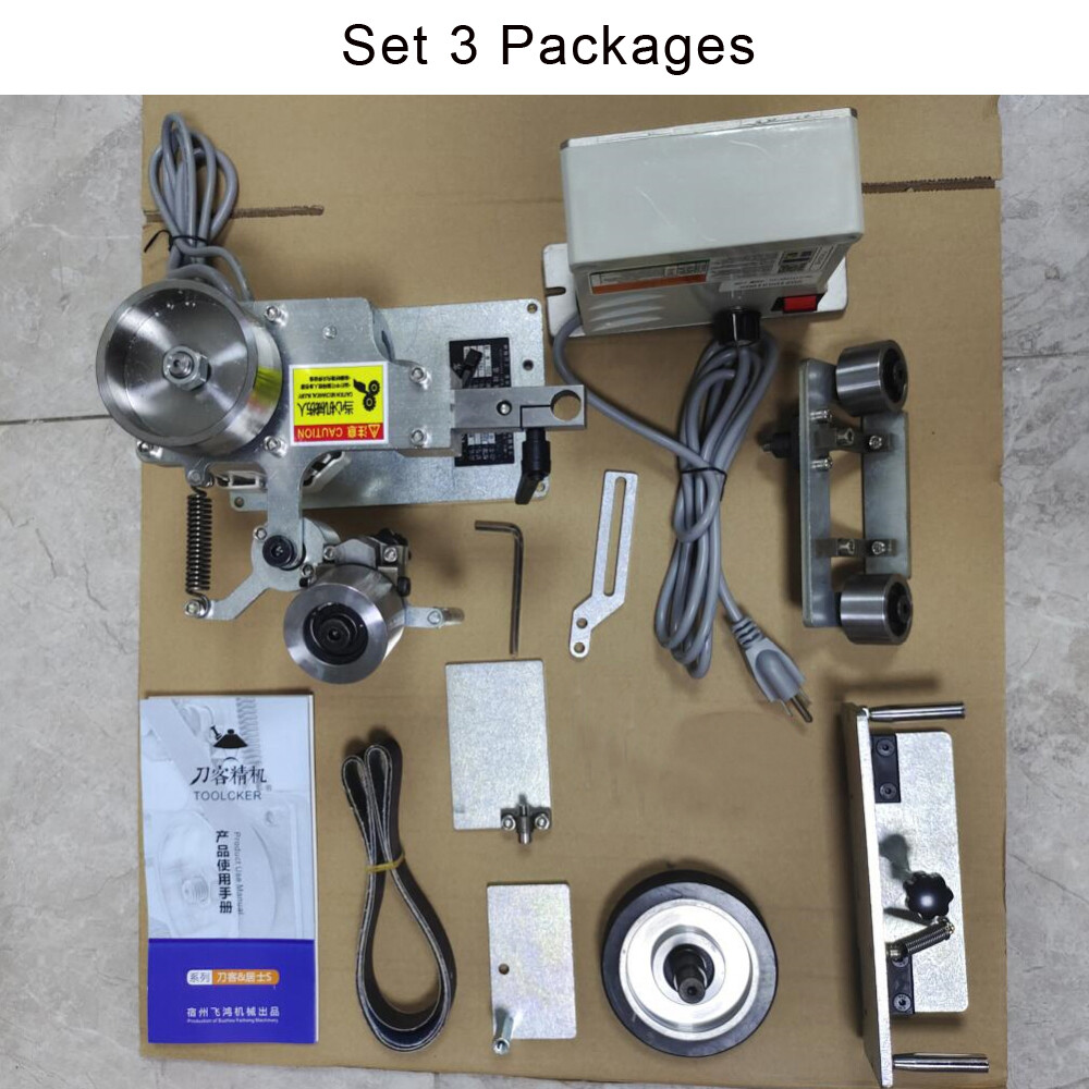 Mini Bench Belt Machine 550W Home Sander Polishing Grinding Machine Sharpener
