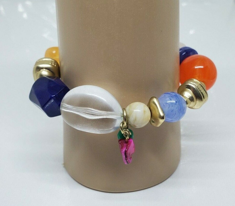 Colorful Multistone Stretch Bracelet