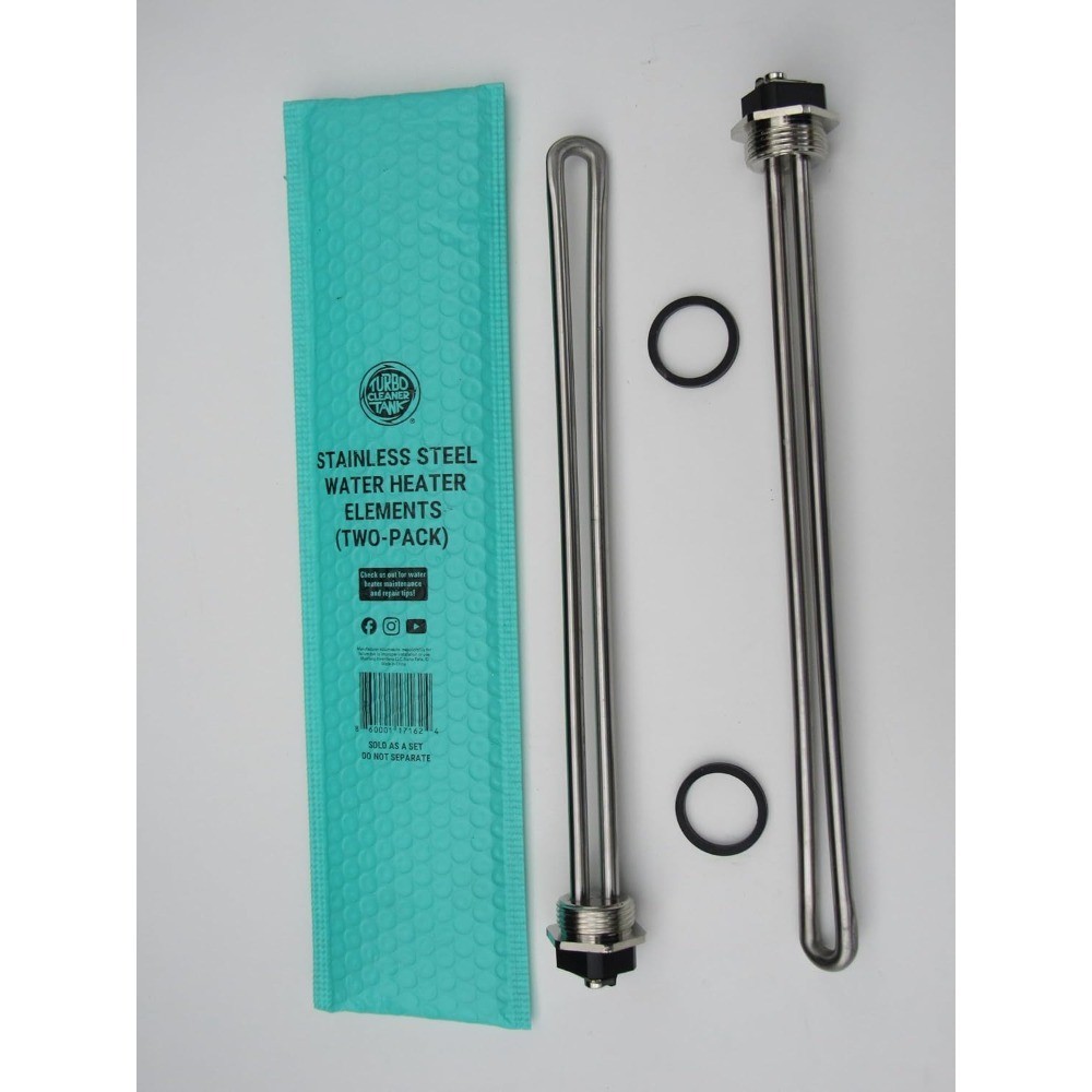 4500W 240V Screw In Water Heater Element 2 Pack Stainless Steel Corrosion