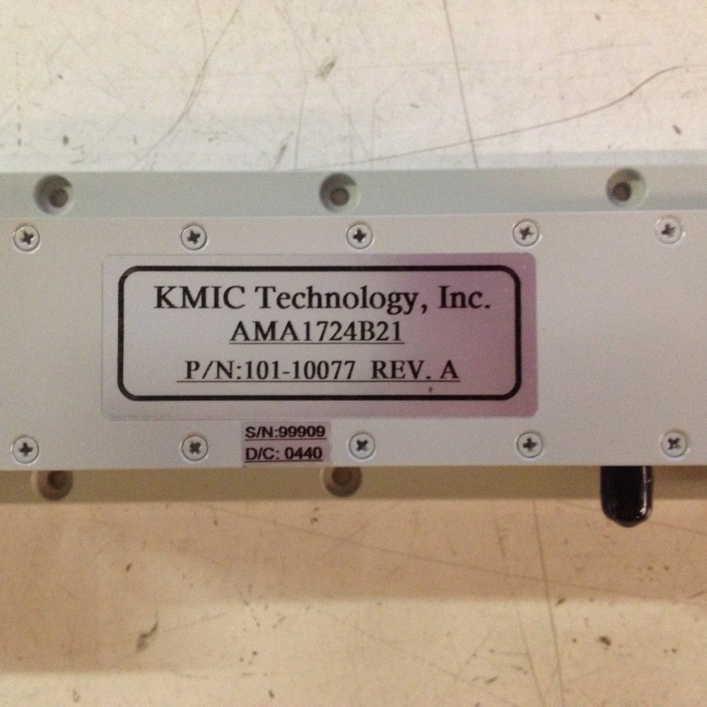 RF Amplifier Radio Frequency AMA1724B21 Solid State 101-10077