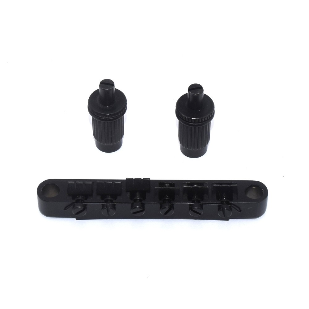 KD By AxLabs 12-String Tune-O-Matic Bridge & Stop Tailpiece - Black