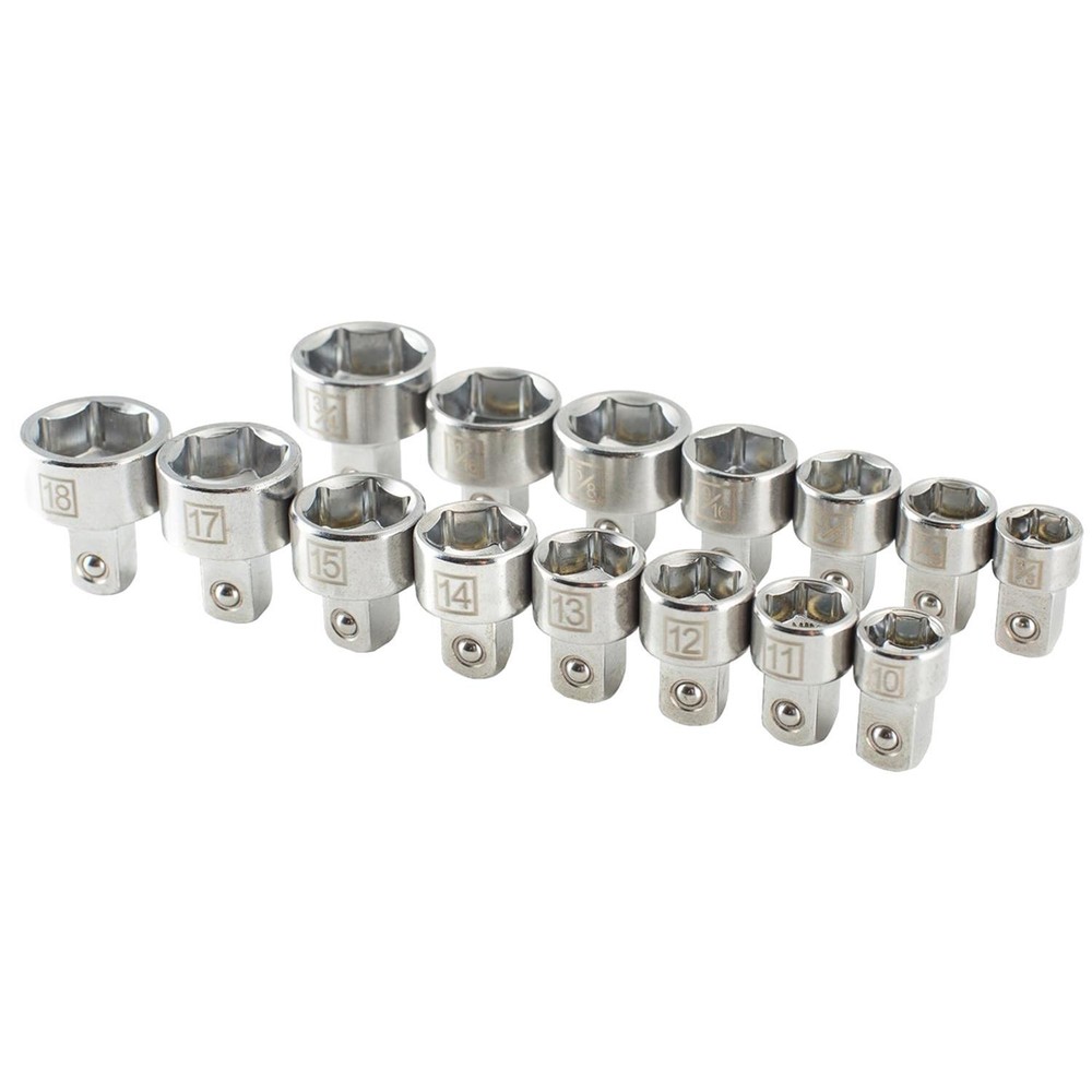 Tite-Reach 3/8" Pro Socket Extension Wrench & Socket Set Combo Pack