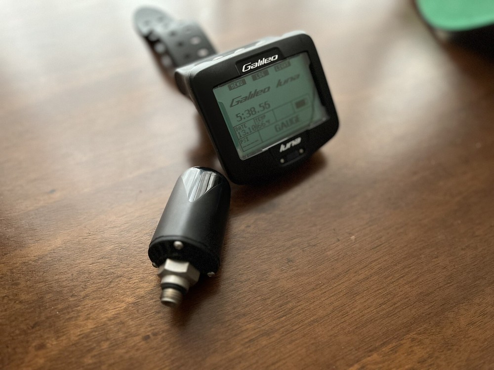 Scuba pro  galileo luna with transmitter