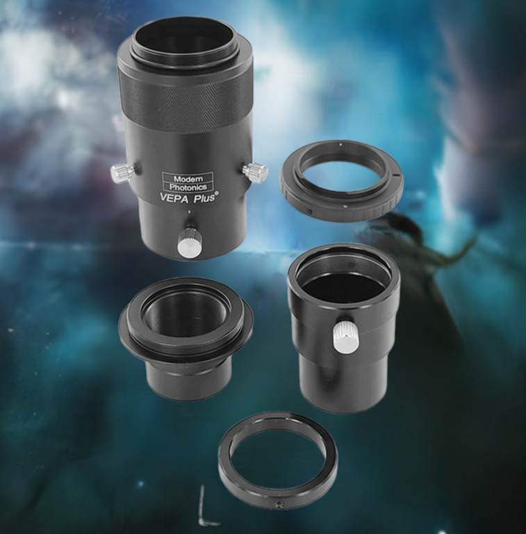 Olympus 4/3 Mount DSLR - Camera Adapter Set for 1.25" Refractor type Telescopes
