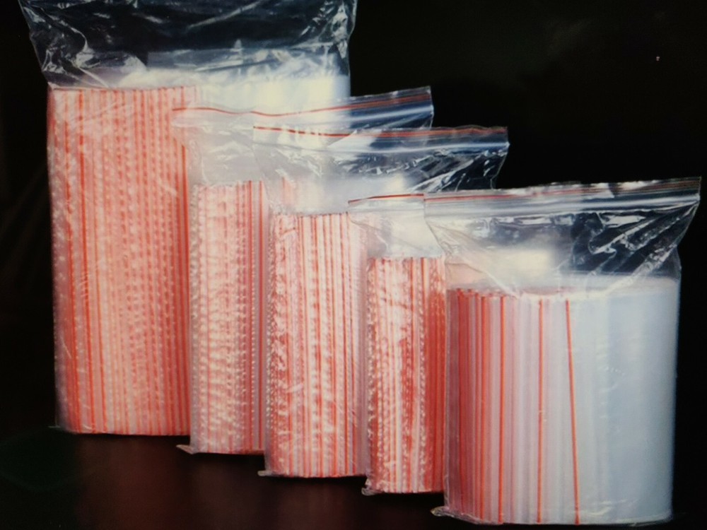 500 PLASTIC ZIPLOCK RESEALABLE BAGS 7X5 CM