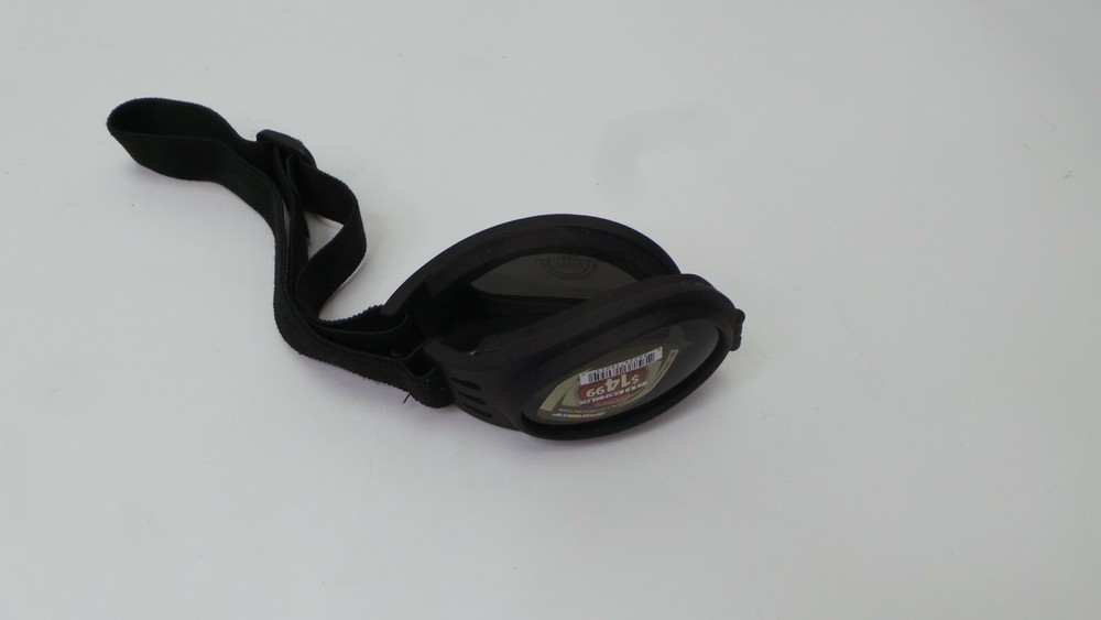 BUGSHIELDS BIKER GOGGLES UV400 BLACK (DNT)BY-18D
