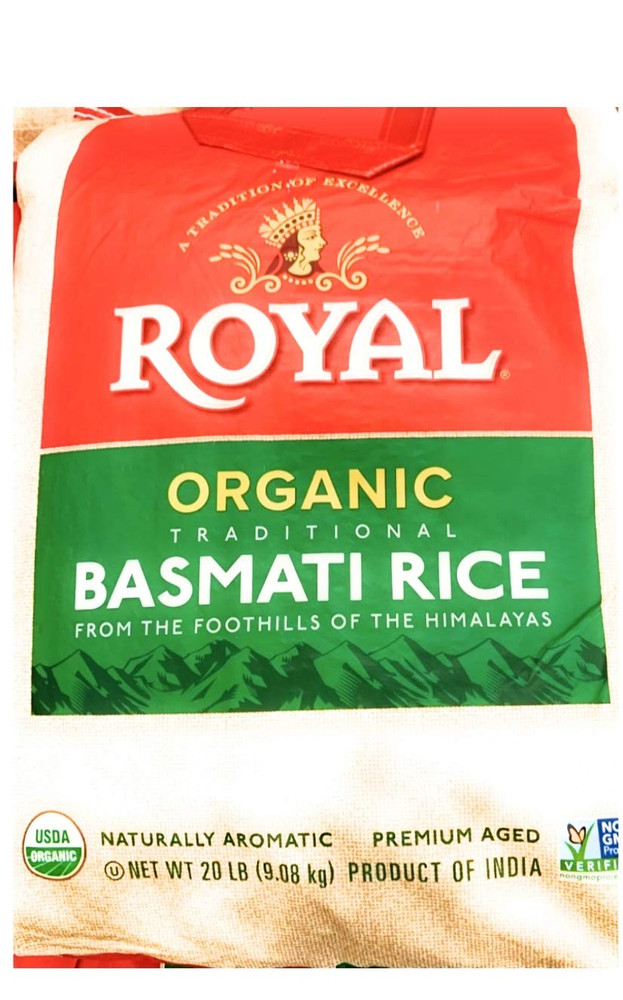 Traditional Basmati Rice (Net Wt 20 Lb),