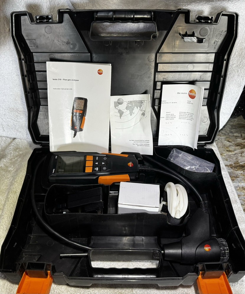 Testo 310 Residential Combustion Analyzer Kit(0563-3100)