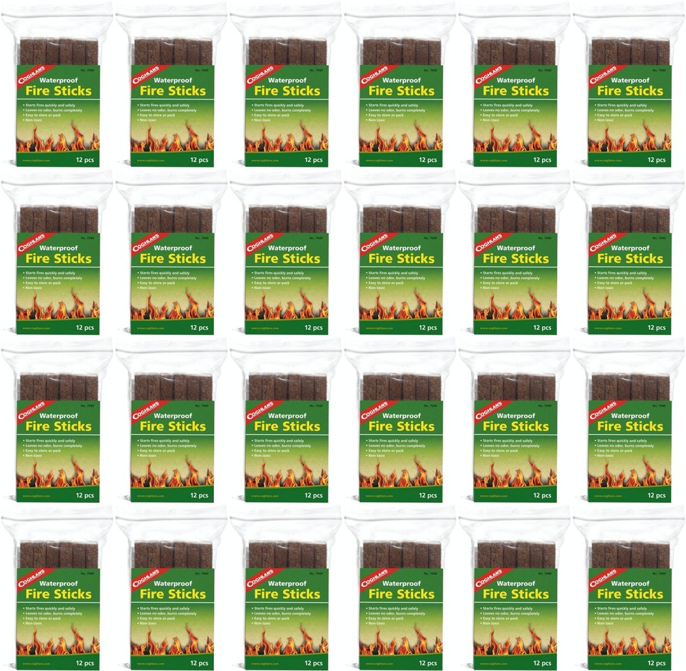 Coghlan's 12-Count Waterproof Fire Sticks (24-Pack)