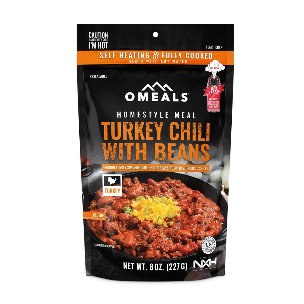 OMEALS Turkey Chili with Beans