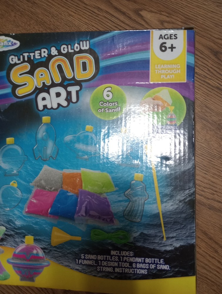 Grafix Colorful Sand Art Set 6 Colors