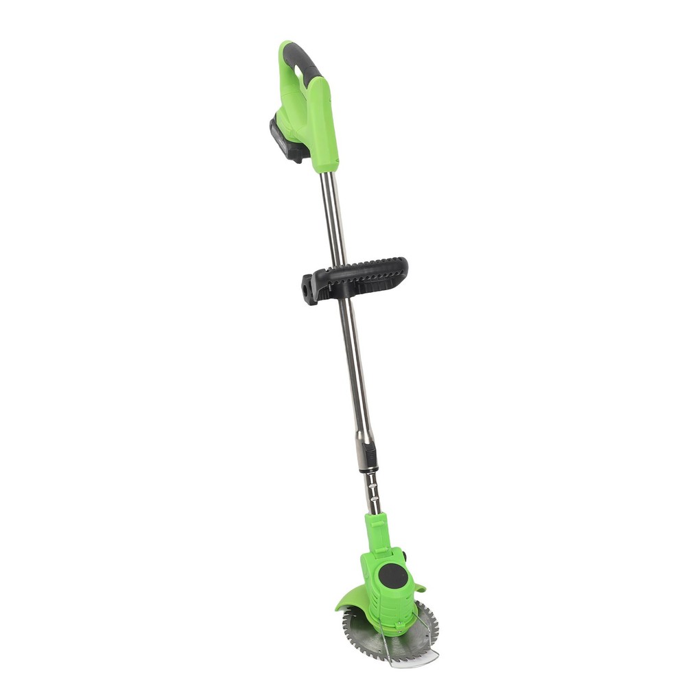 Cordless String Trimmer Brushless Electric Grass Cutter with Telescopic Handle