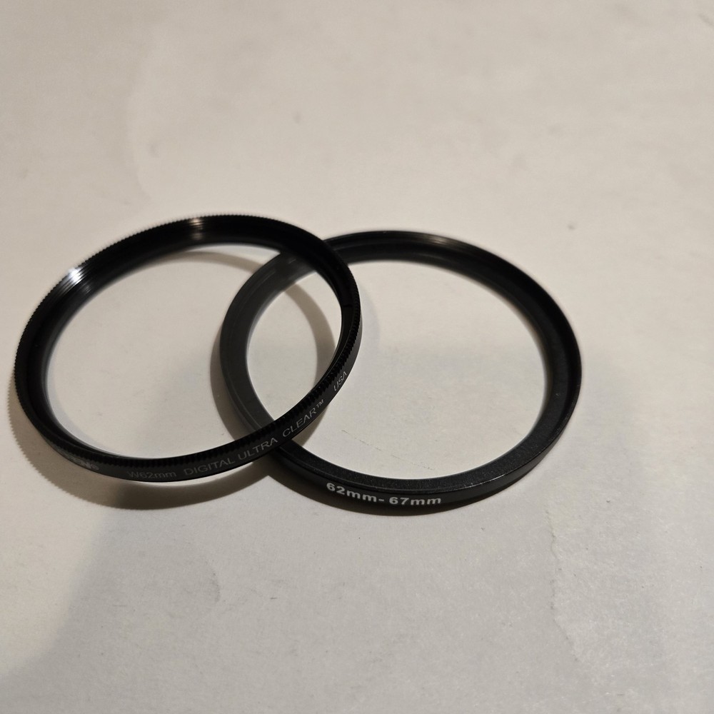 Tiffen W62mm Digital Ultra Clear filter Bundle