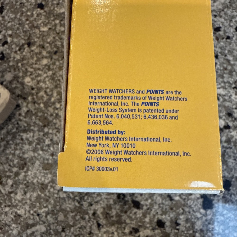 Weight Watchers WW Electronic Food Scale w/ Points Values Database Sealed NEW