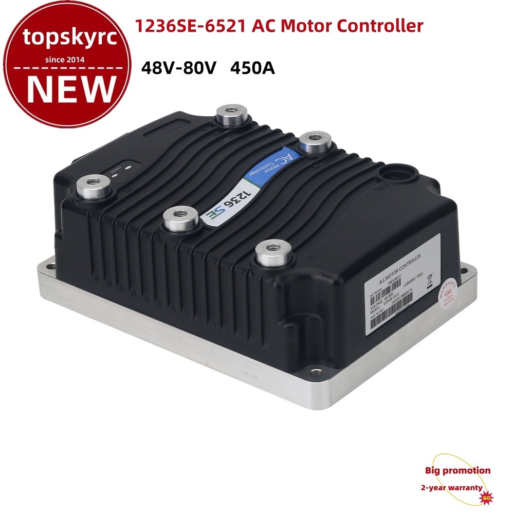 48V-80V 450A 1236SE-6521 AC Motor Controller Motor Speed Controller for Curtis
