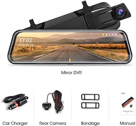 IPS Touch Screen Backup Camera 33ft Cable
