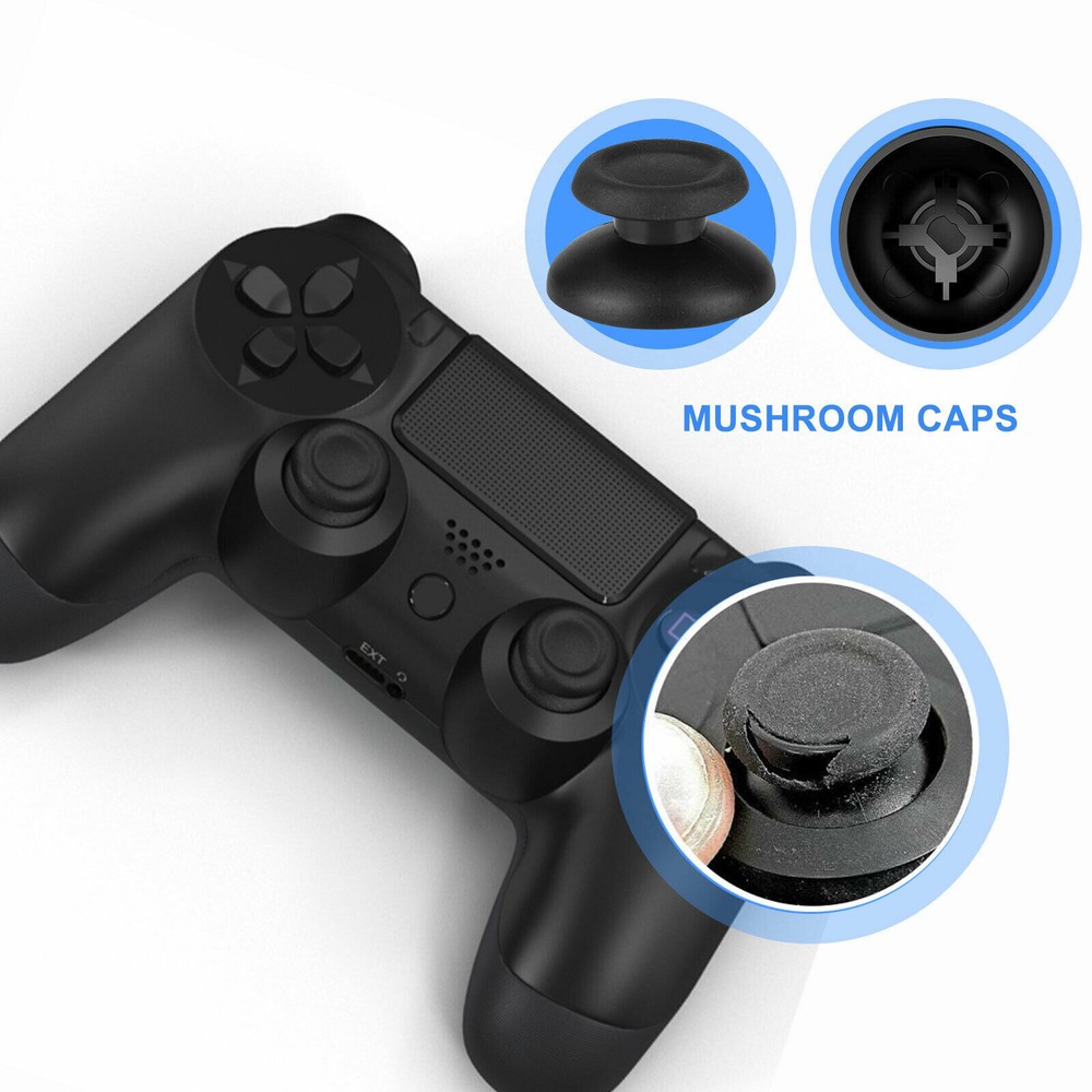 For PS4 Controller Analog Stick Joystick Parts With Caps Replacement Tool Kits
