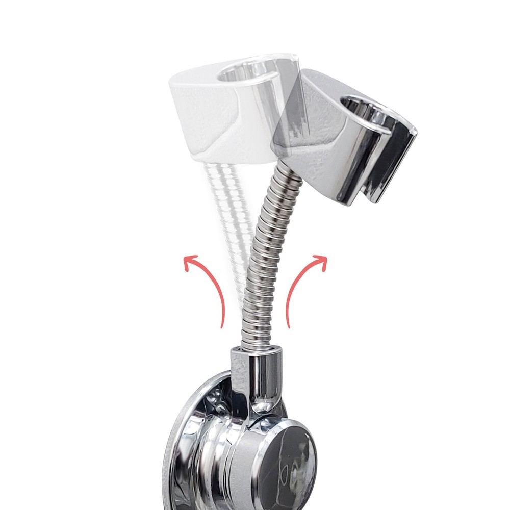BathBeyond Shower Head Holder - Flexible Shower Head Holder Adjustable