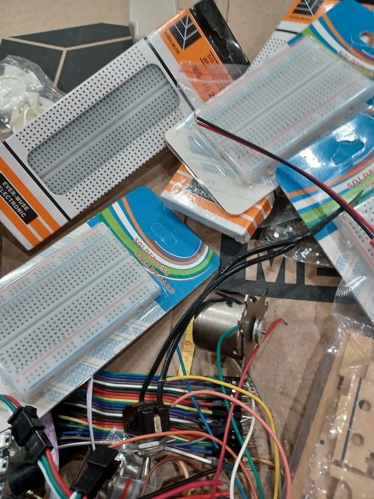 HOBBY Arduino Large Electronics Components Lot Breadboards, Modules, Transistors