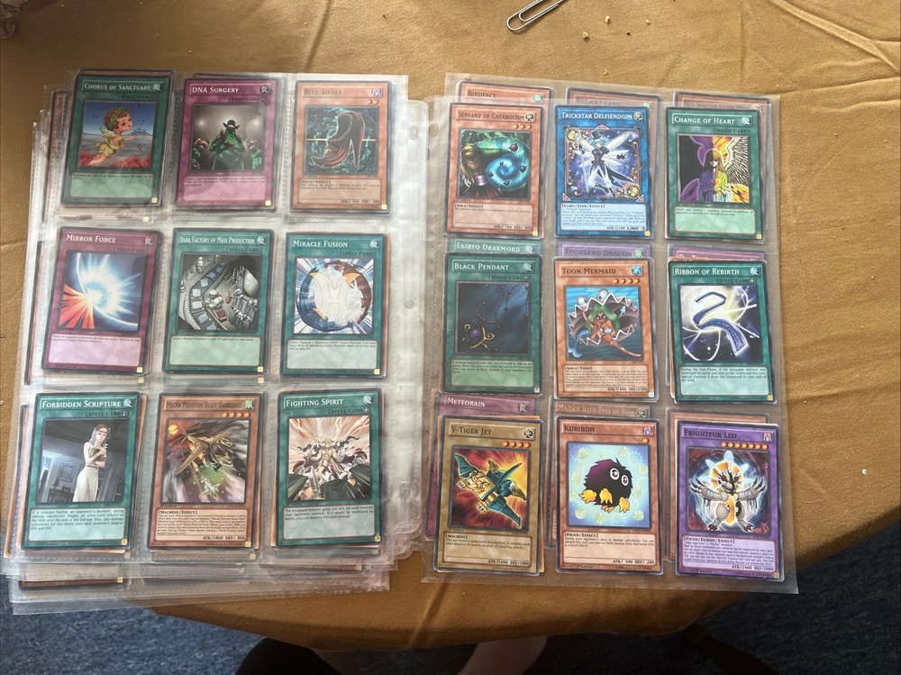 🔥🔥🔥🔥Yugioh 11 Page Binder Collection