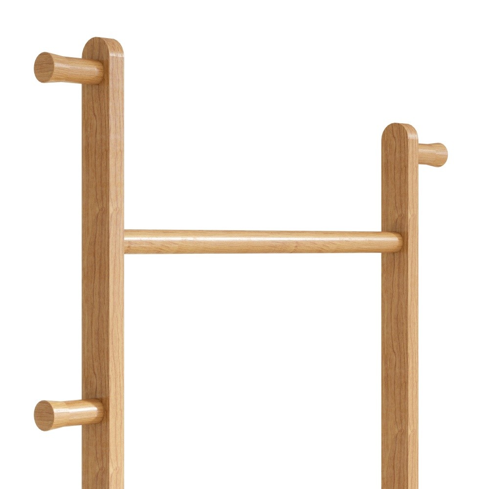 71" Coat Racks solid wood hanger Solid environmental protection easy to assemble