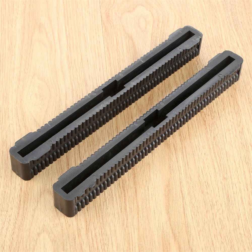2pcs Surfing Longboard Surfboard Center Single Fin Box Superior Plastic Black