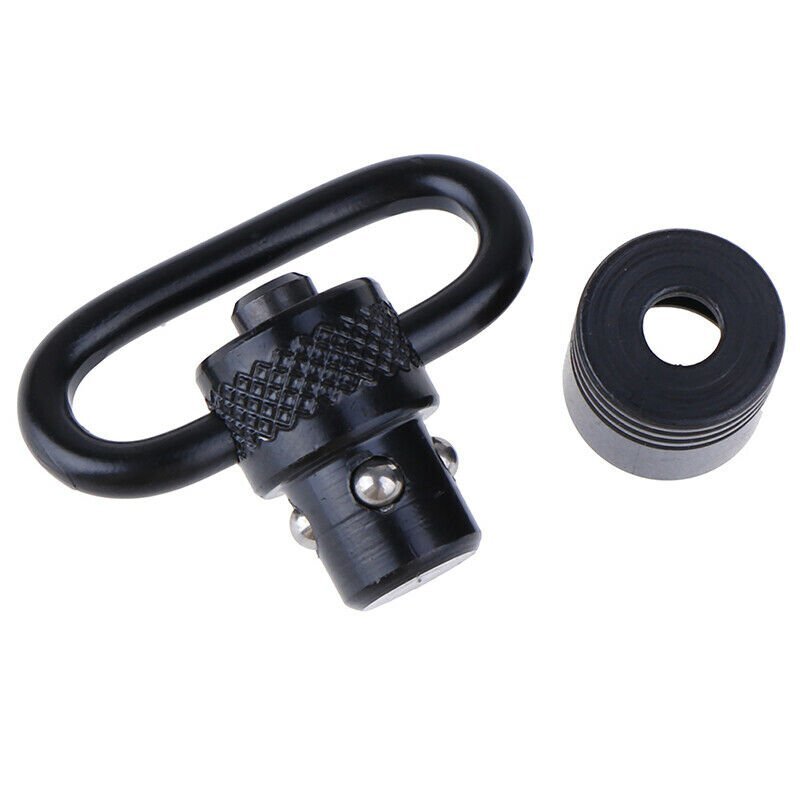 2/4 Pack QD Sling Swivels Heavy Quick Detach Release Push Button Mount Adapter