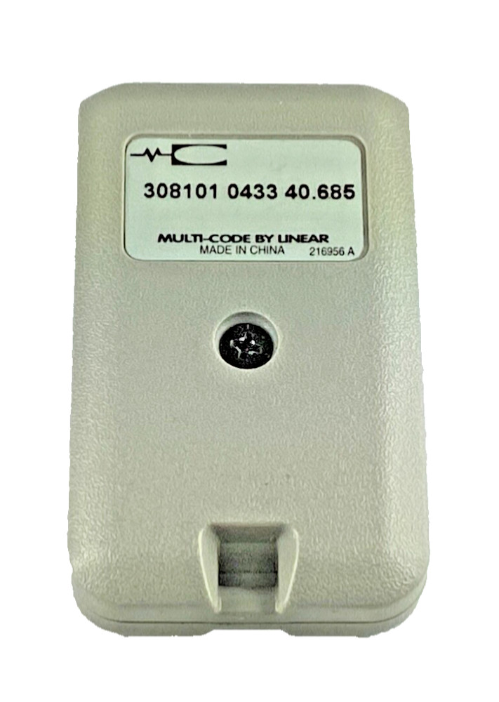 Mini-Code 3081 Linear Garage Door Remote Control 1-channel 308101 40.685MHz