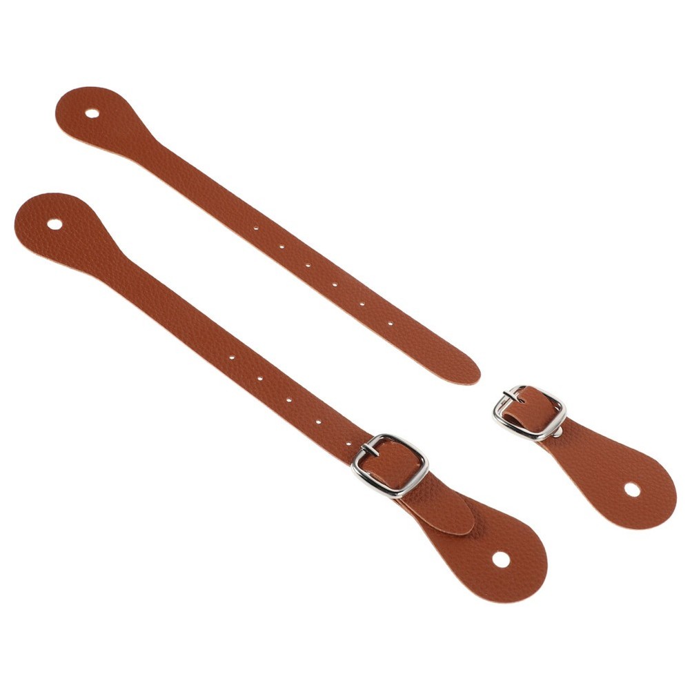 2 Pcs Boot Straps for Cowboy Boots Equestrian Adjustable Spur Belts