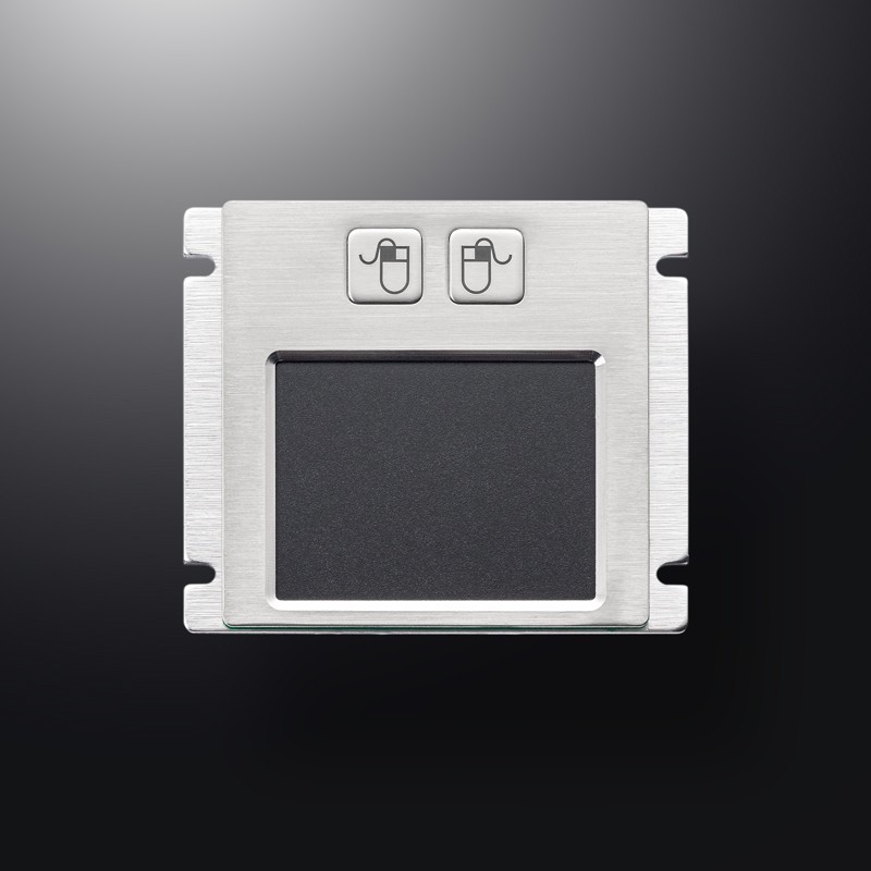 Mini USB Waterproof Industrial Touchpad Mouse With Stainless Steel Panel Mount