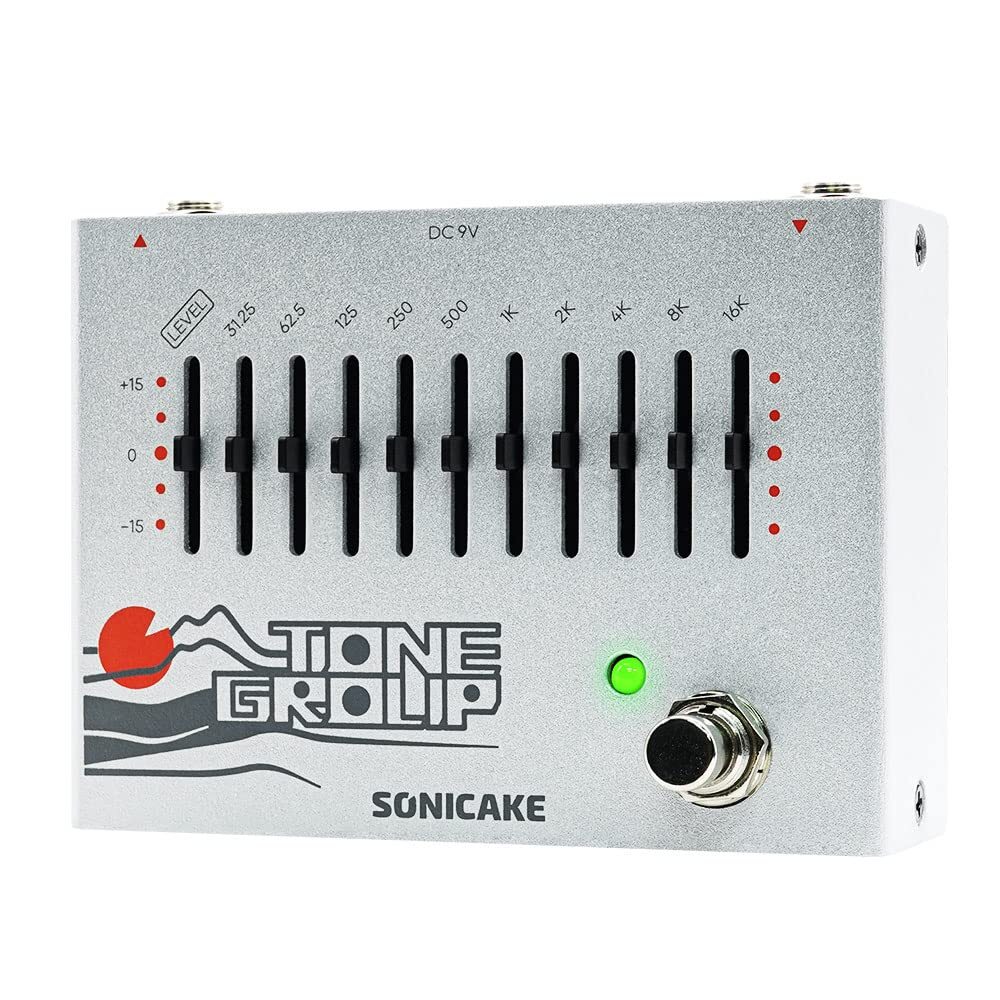 EQ Equalizer Guitar Effects Pedal Tone Group 10-Band