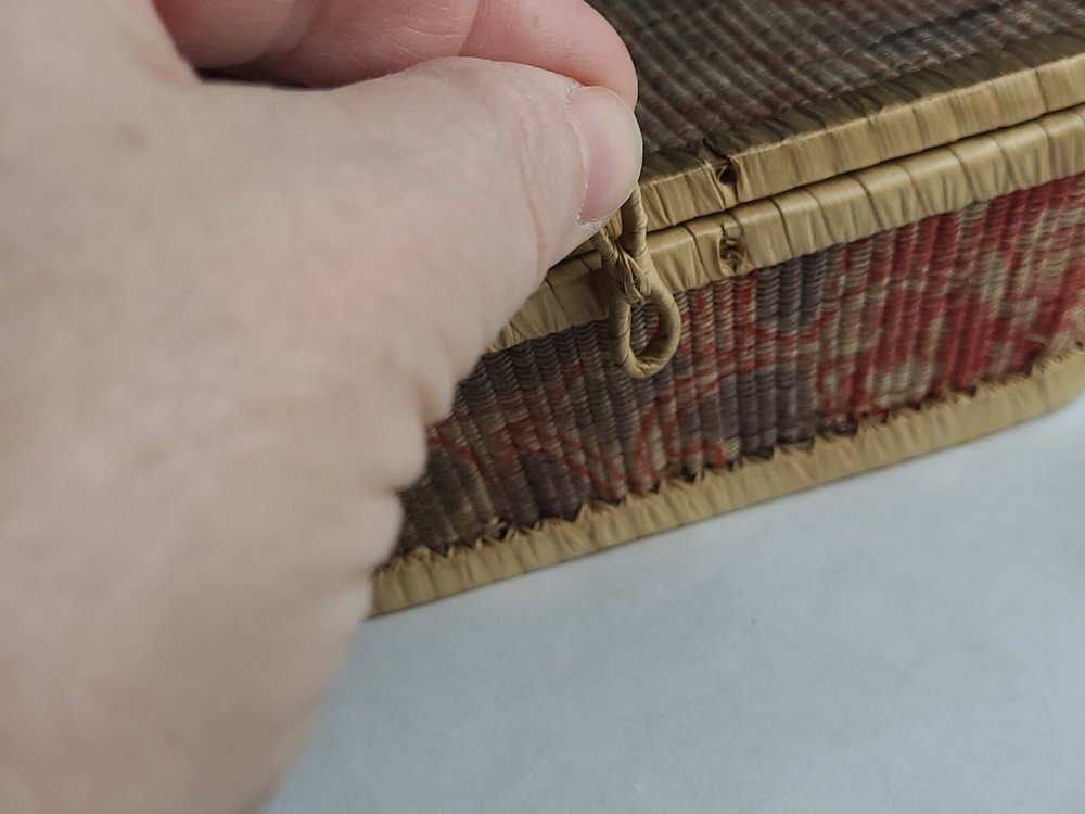 Vintage Small Asian Style Basket