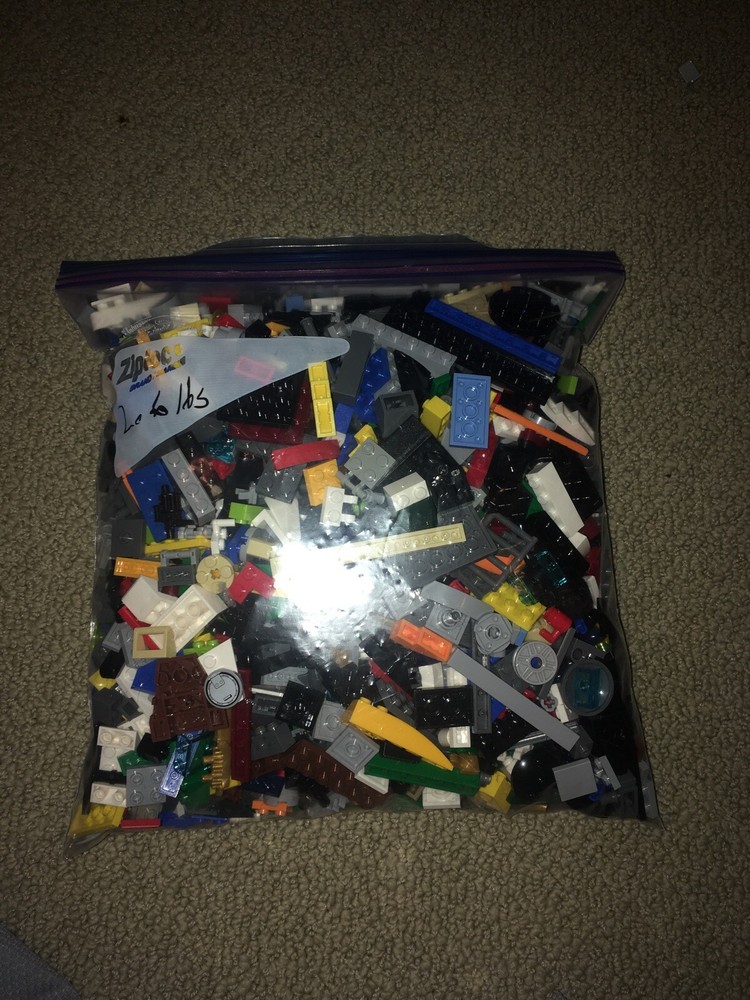 2.6 lbs Assorted LEGO Bulk Mixed Pieces Lot