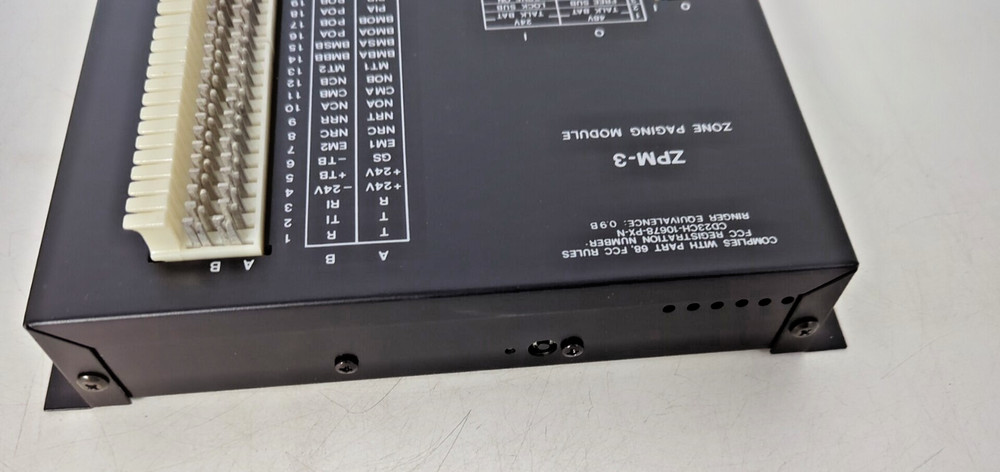BOGEN COMMUNICATIONS ZONE PAGING MODULE ZPM-3