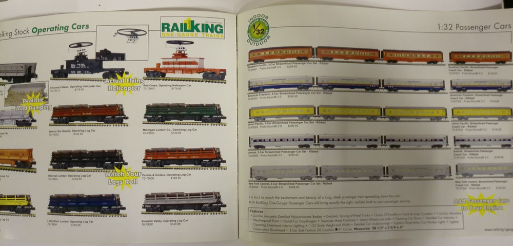 Rail King One-Gauge Trains 2003 Catalog
