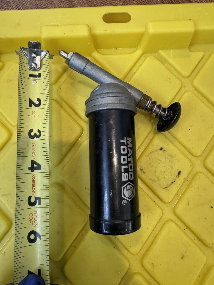Matco Tools Push Type Mini Greaser Grease Gun - Works Great, With grease
