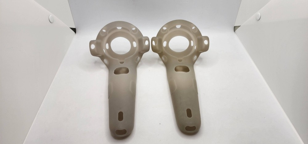 Hyperkin 2x Gel Shell Pair Controller Silicone Skin HTC Vive Pro Clear Gray