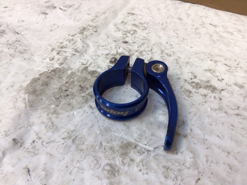 Hope 31.8mm Quick Release Blue Seatpost Clamp