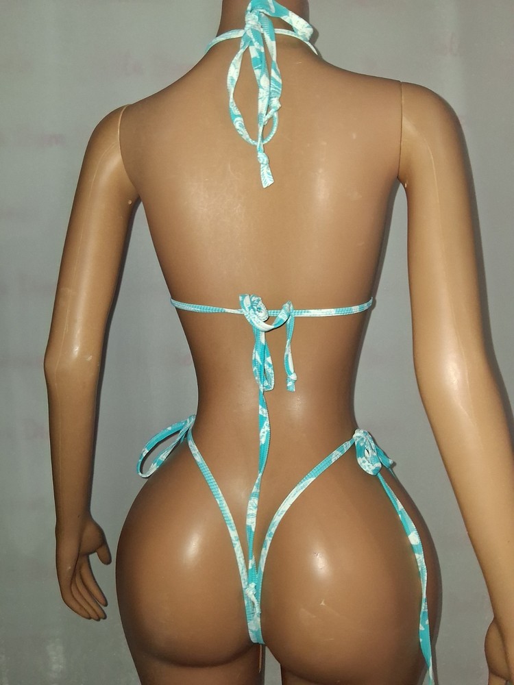 Exotic Dancewear/ Rave/ Festival Outfit Size Medium Coverage Glows