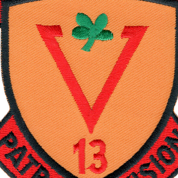 Rivdiv 513 River Patrol Division Patch Clover Leaf