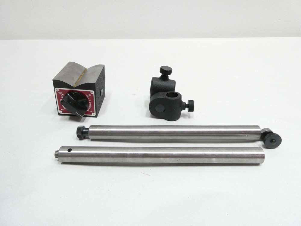 Starrett 659A Heavy Duty Magnetic Base Assembly Set