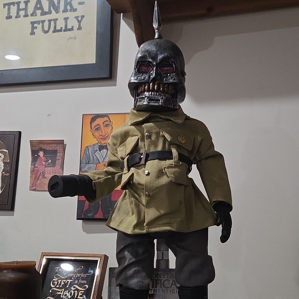 Full Moon Features Signed Puppet Replica Torch with Certificate of Authenticity