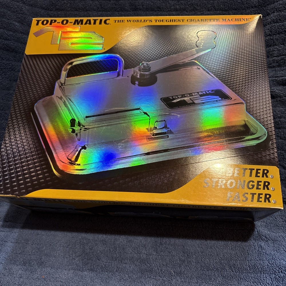 Top-O-Matic Cigarette Machine Original Box